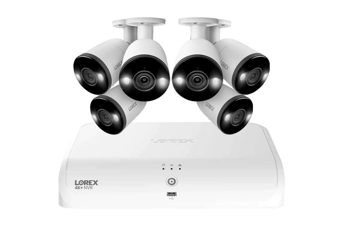 Lorex Fusion 4K+ 16-channel system with H13 bullet cameras