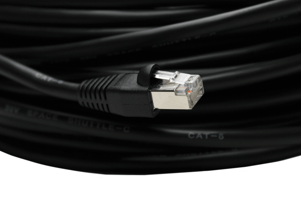 CAT6 Outdoor Extension Cable, Weather Shielded, cUL CMR Riser Rated, UV Treated, Direct Burial Underground – view 2