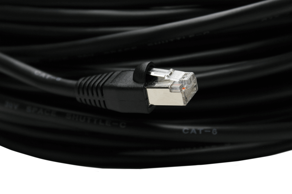 CAT6 Outdoor Extension Cable, Weather Shielded, cUL CMR Riser Rated, UV Treated, Direct Burial Underground – view 2