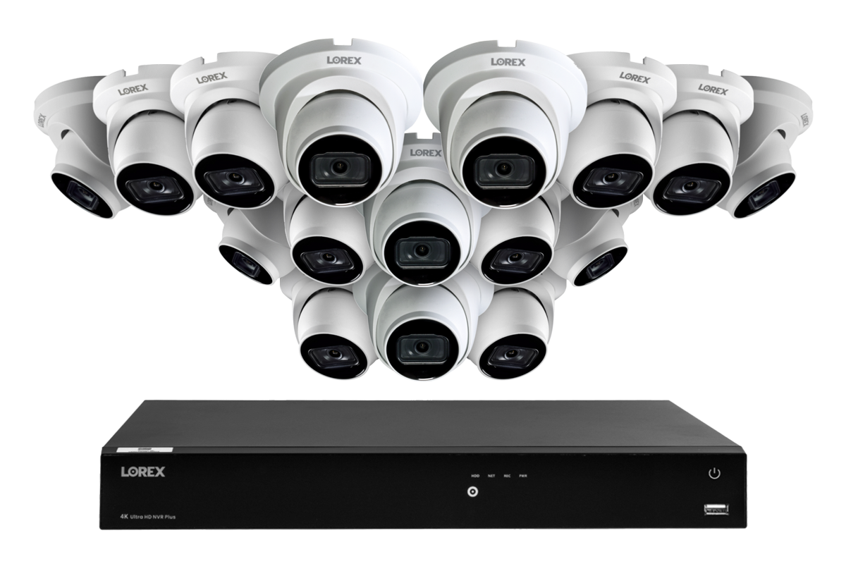 Lorex 4K 16-Ch NVR System, A14 turret cameras – view 4