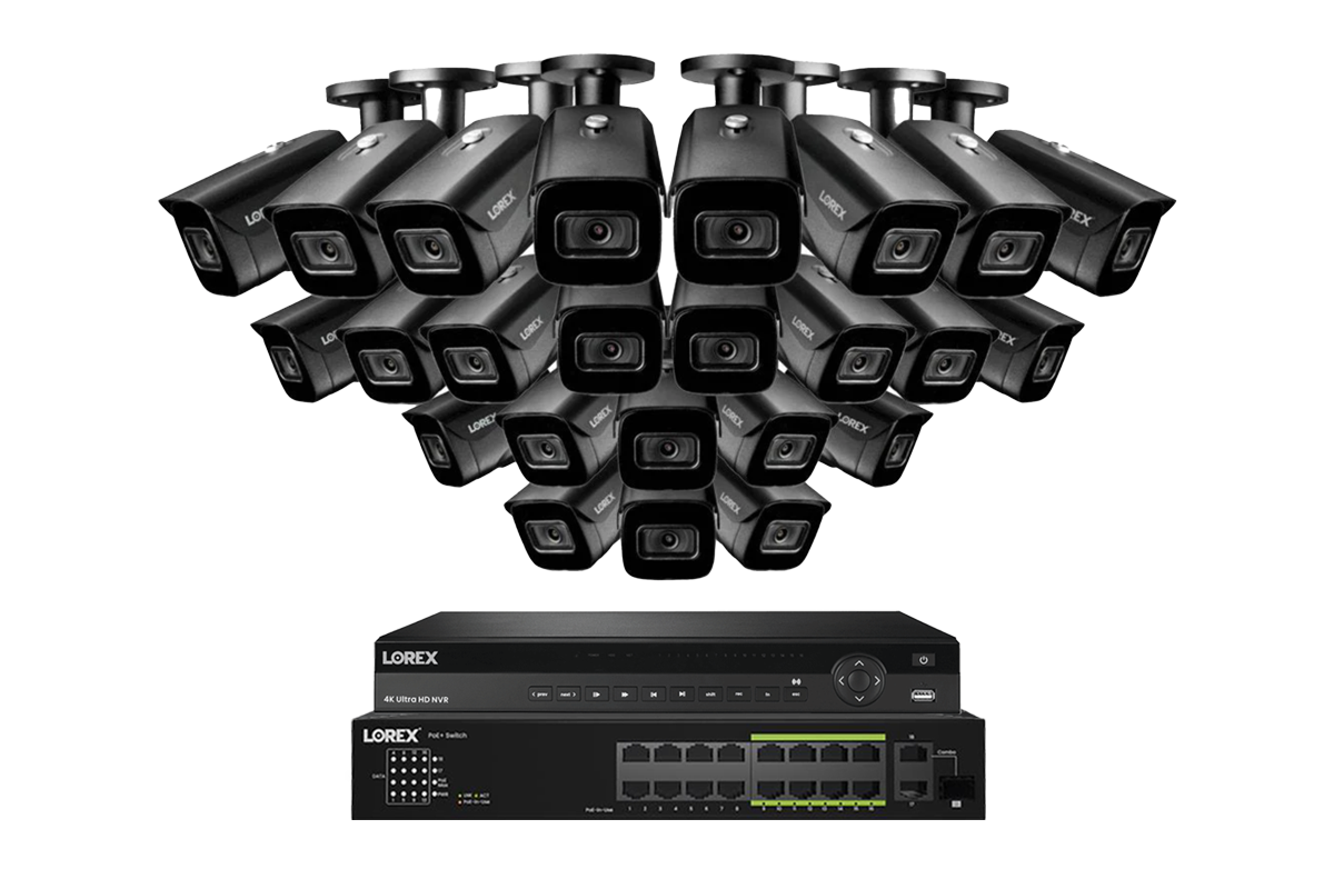 Lorex 4K 32-Ch NVR System, Nocturnal 3 bullet cameras – view 11