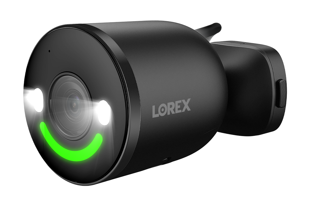 Lorex 4K Spotlight Indoor/Outdoor Wi-Fi 6 Security Camera with Smart Security Lighting (32GB)