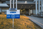 Outdoor Security Yard Sign with Built-in Bright Solar Powered LED Light – view 3
