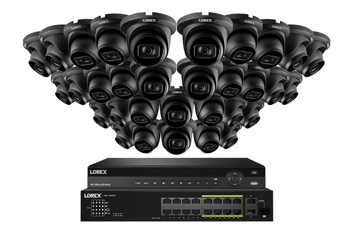 Lorex 4K 32-Ch NVR System, Nocturnal 3 turret cameras – view 7