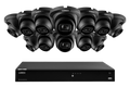 Lorex 4K 16-Ch NVR System, A14 turret cameras