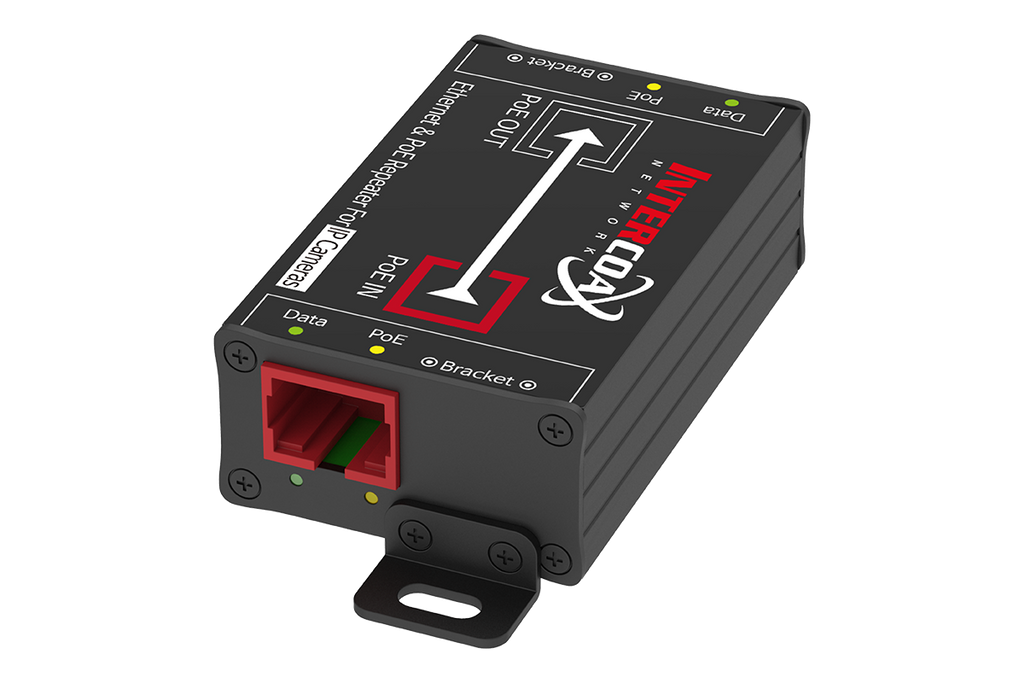 Lorex Single Port PoE+ Repeater (200m / 600ft)