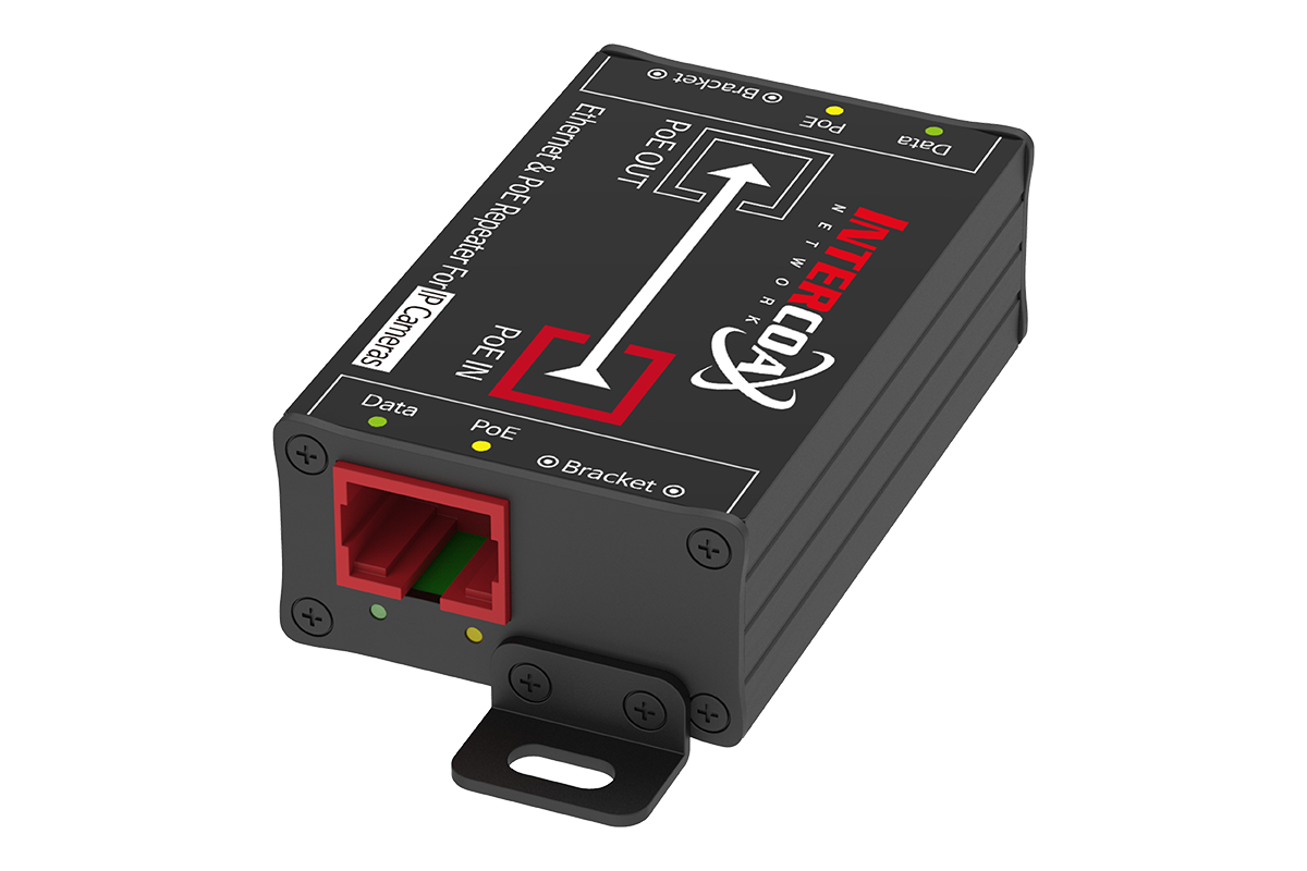 Lorex Single Port PoE+ Repeater (200m / 600ft)
