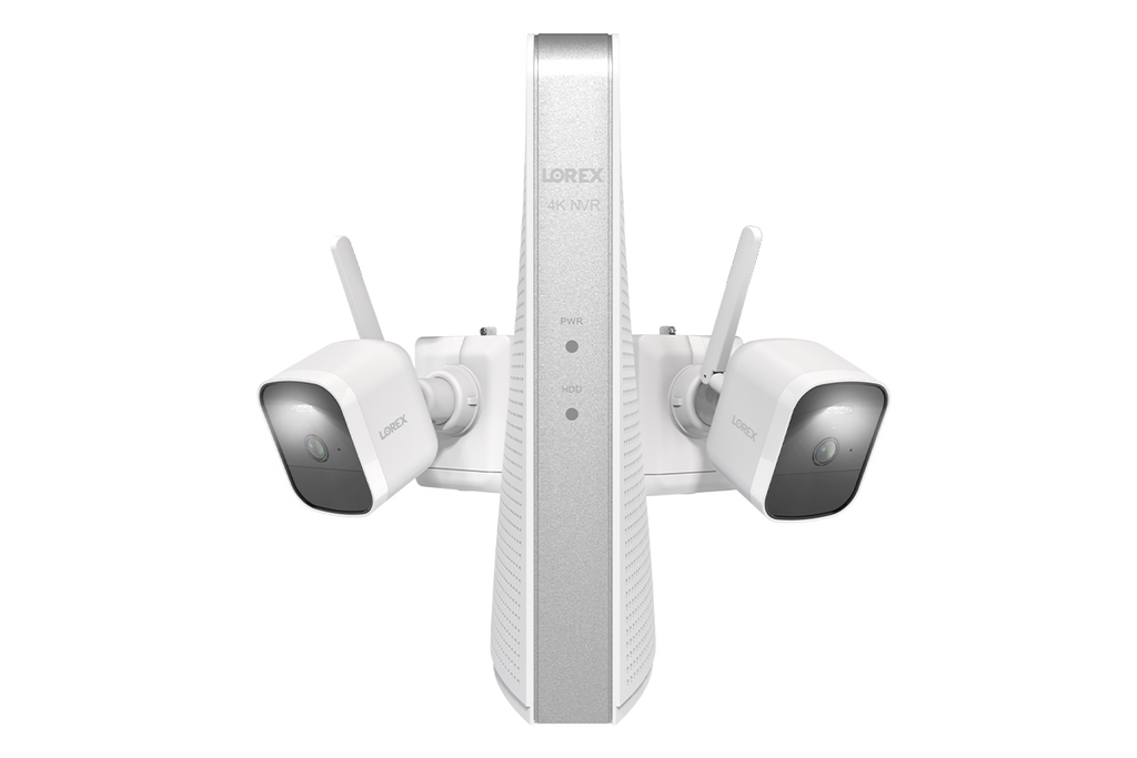 Lorex 4K NVR System with 2 Battery Security Cameras