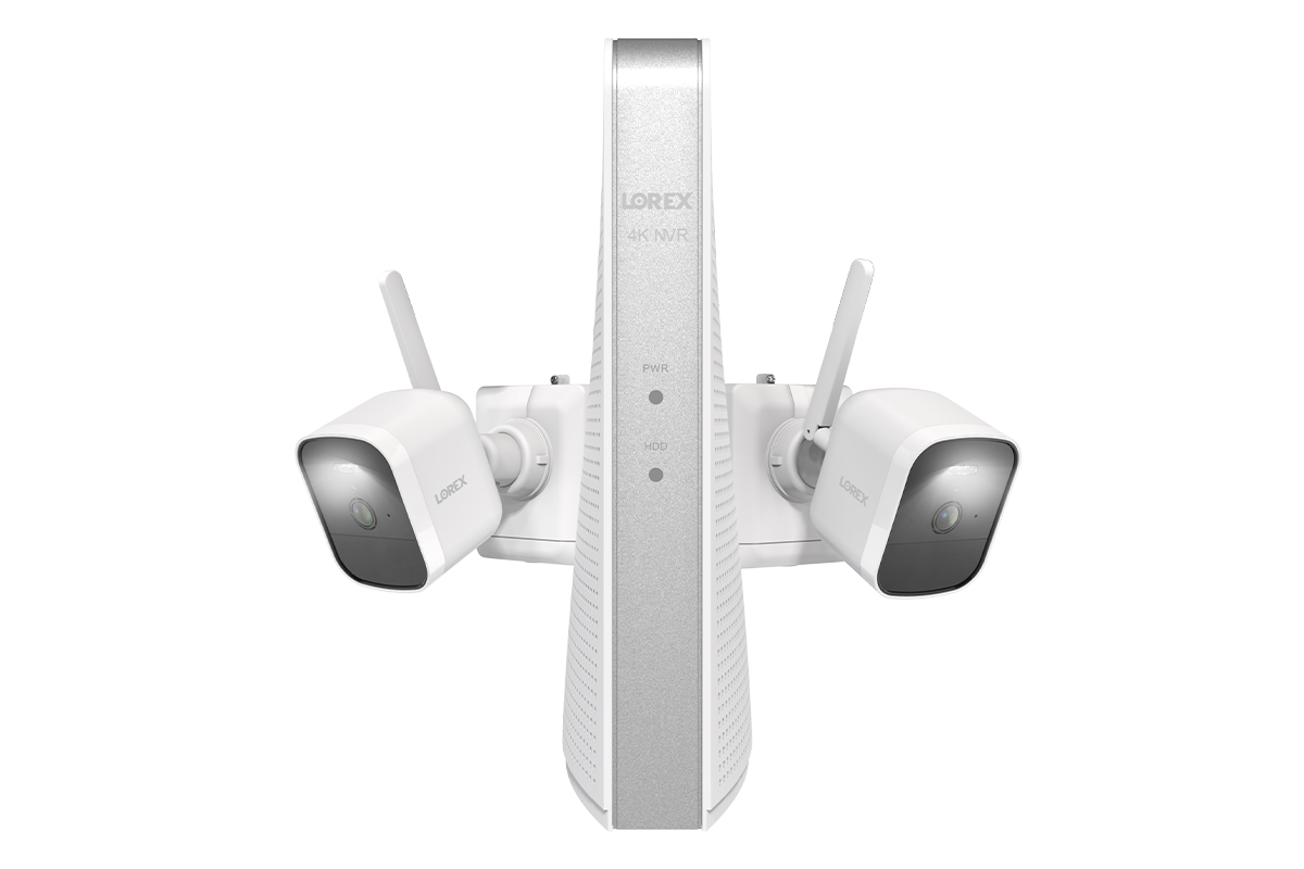 Lorex 4K NVR System with 2 Battery Security Cameras
