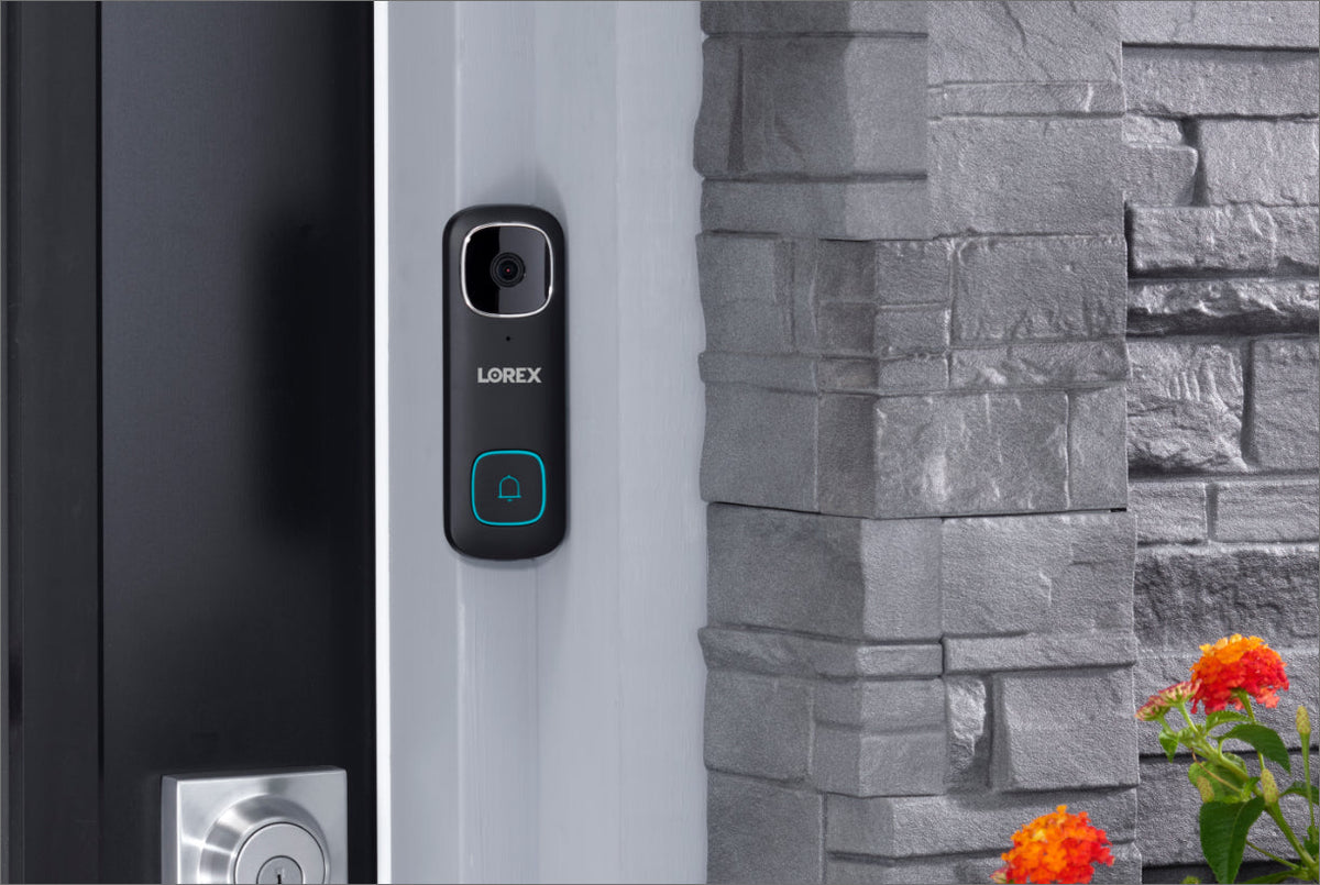 Lorex 2K Wi-Fi Video Doorbell (Wired, 32GB) – view 4