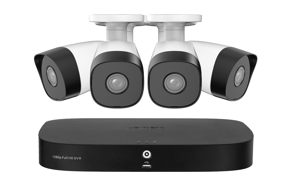 Lorex 1080p 8-Ch DVR System, 1080p bullet cameras – view 2