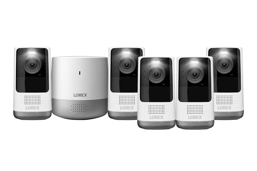 Lorex 2K QHD Wire-Free Security System, 5 Cameras