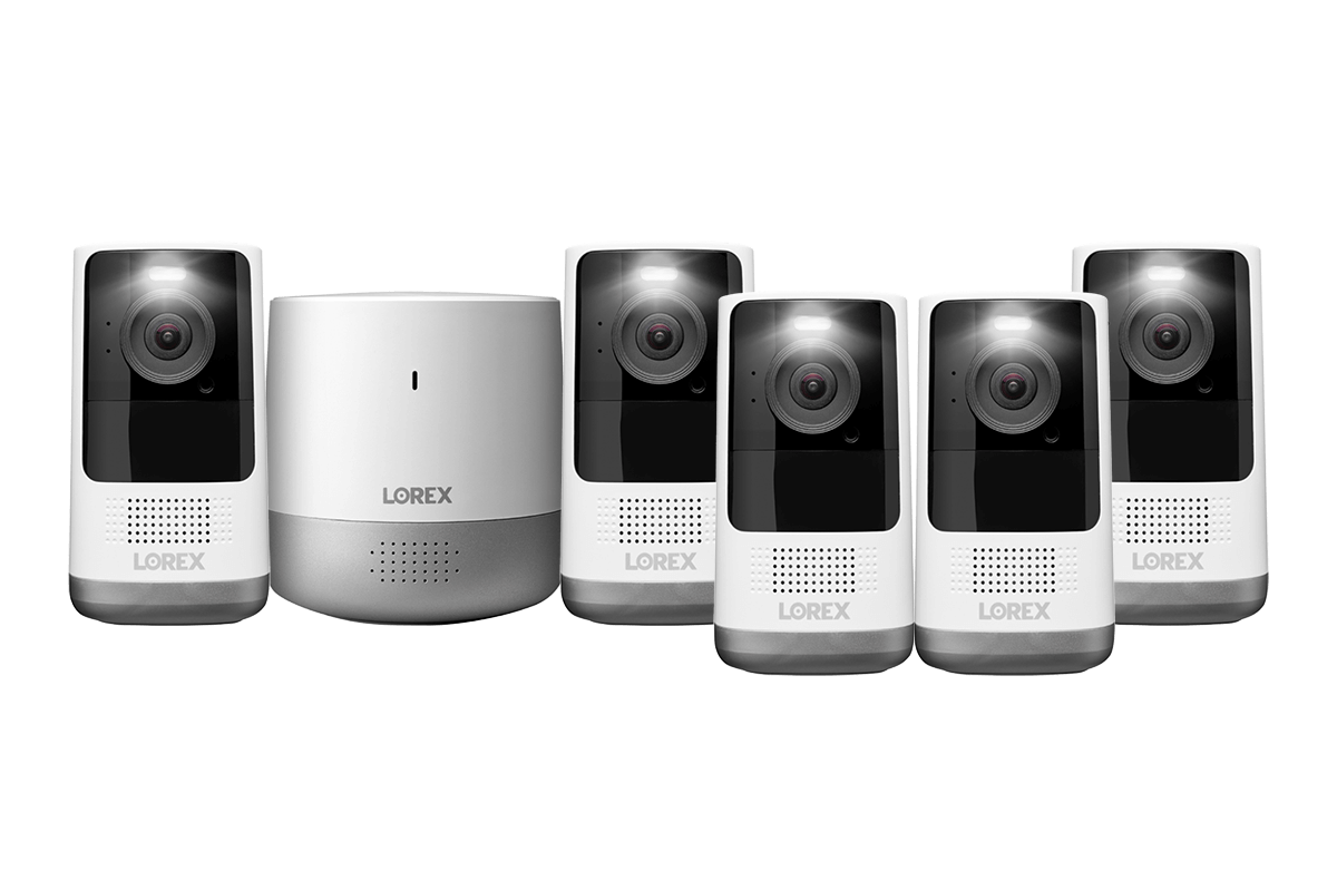 Lorex 2K QHD Wire-Free Security System, 5 Cameras