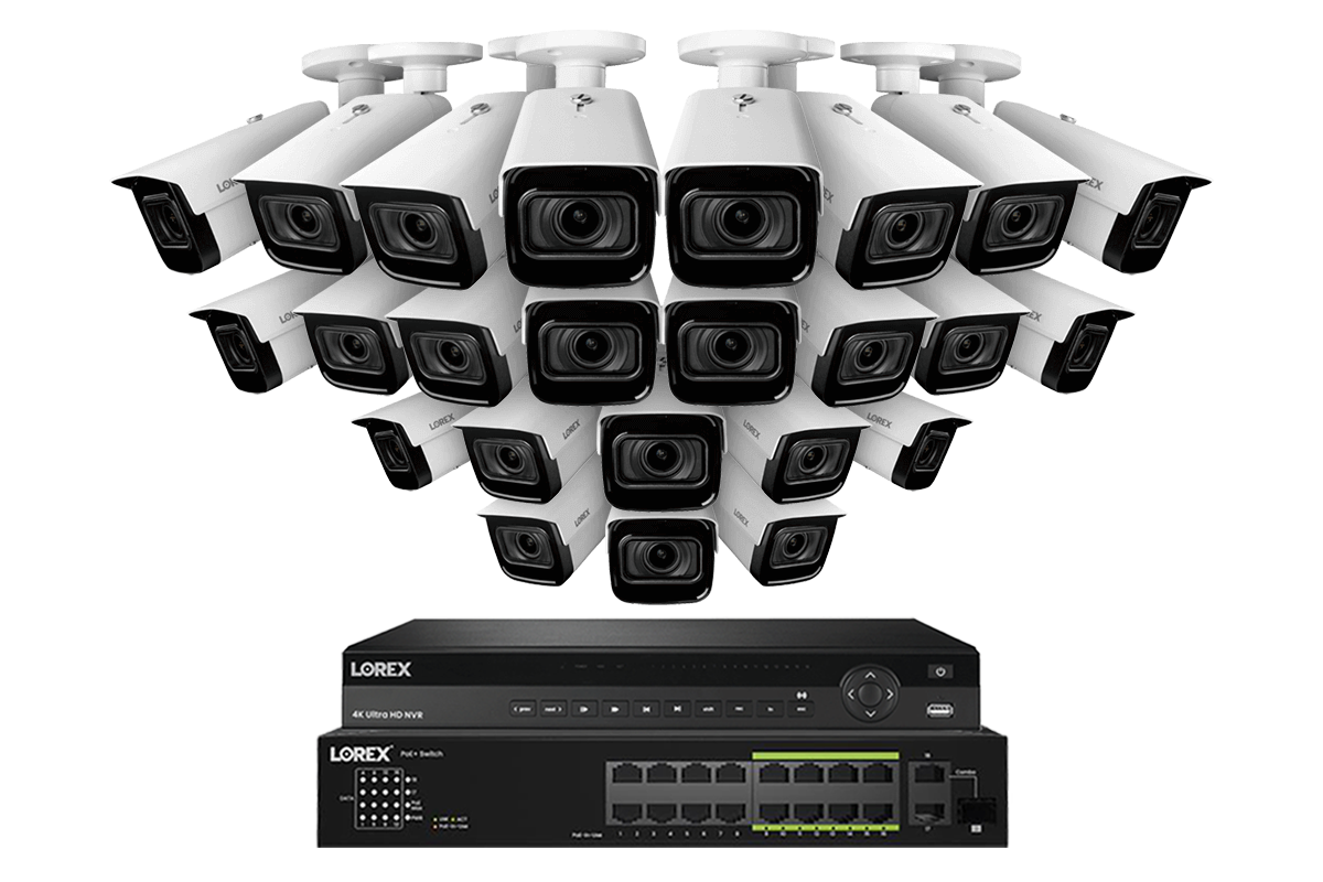 Lorex 4K 32-Ch NVR System, Nocturnal 3 bullet cameras – view 9