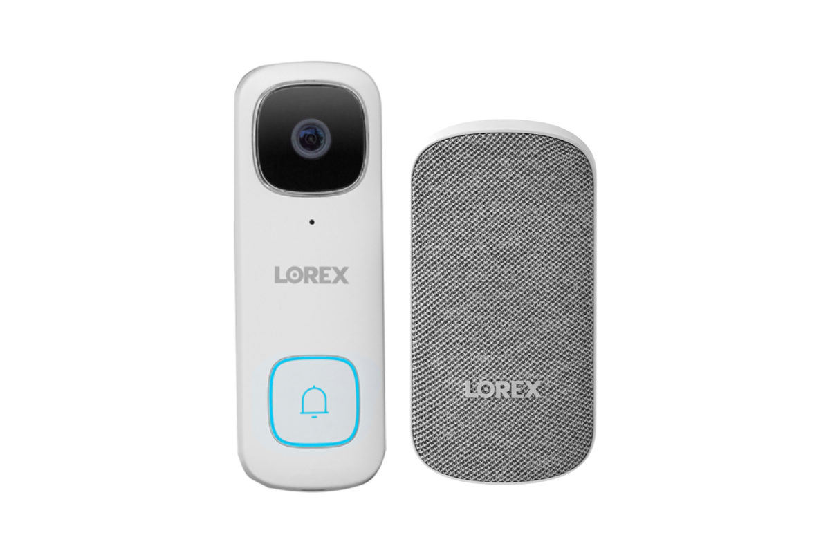 Lorex 2K Wi-Fi Wired Video Doorbell with Chime Kit (32GB) – view 6