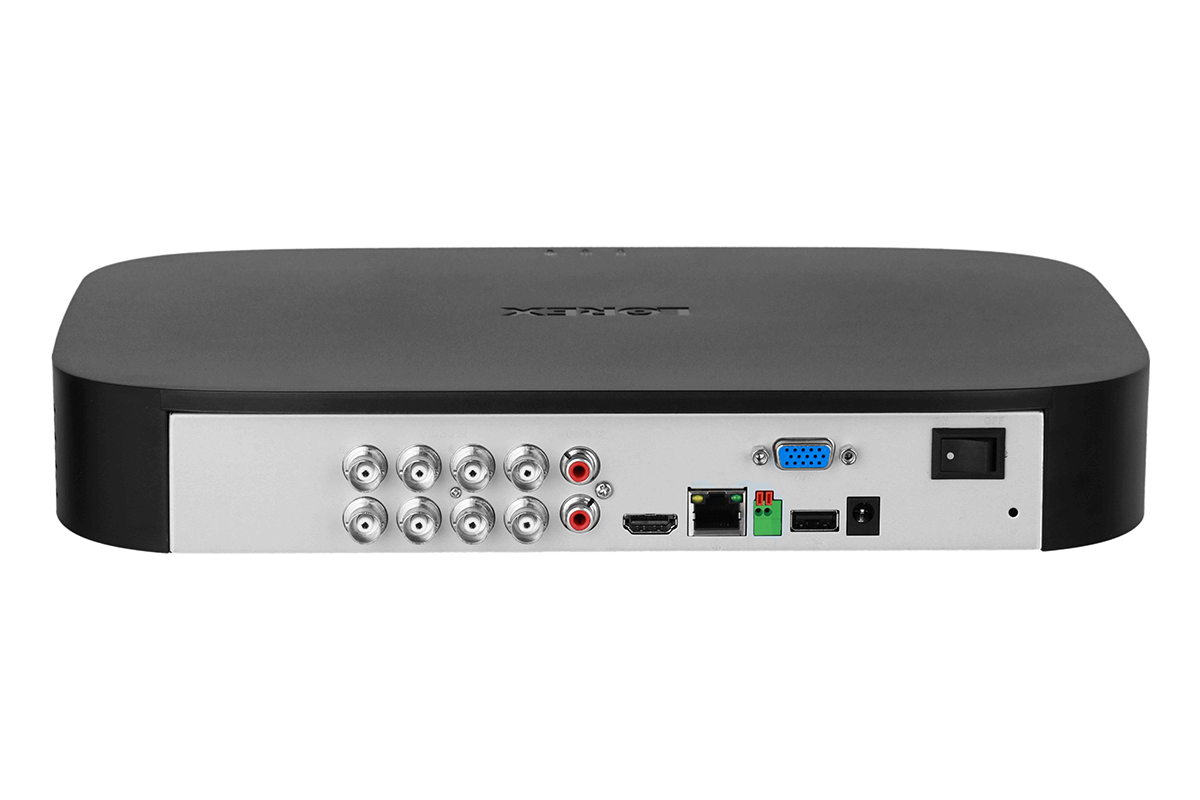 Lorex 1080p 8-Ch DVR System, weatherproof cameras
