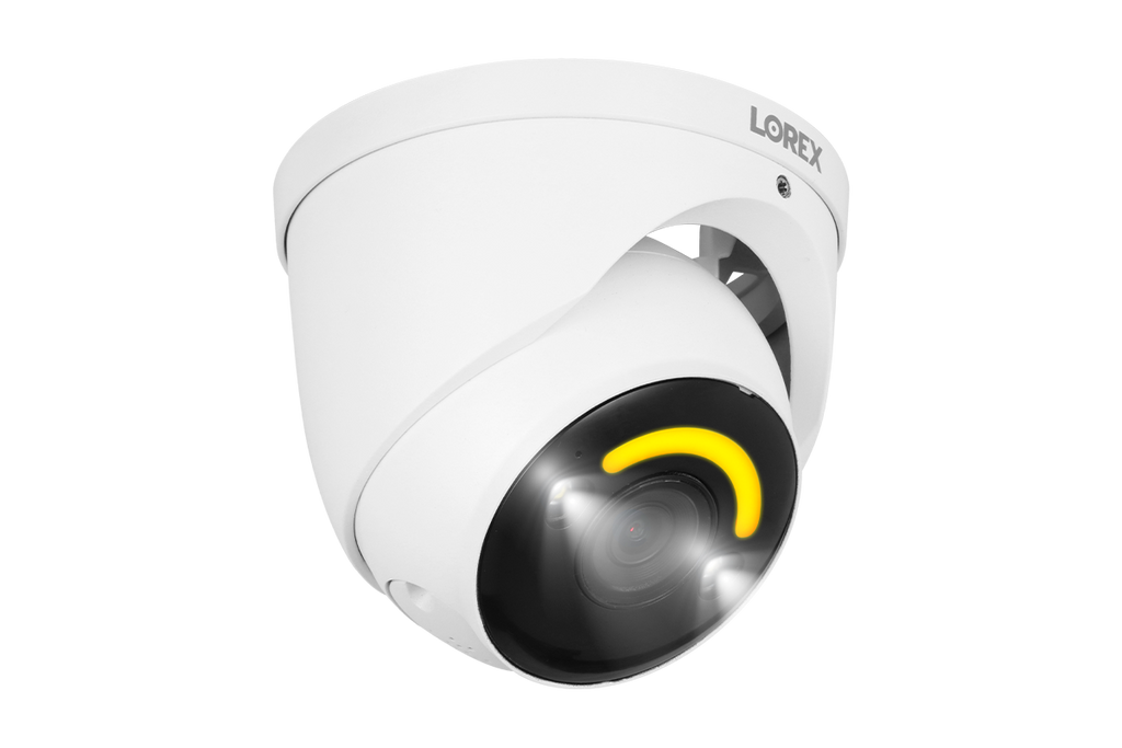Lorex H30 4K+ Ultra HD 12MP Smart Security Lighting Deterrence Dome AI PoE IP Wired Camera