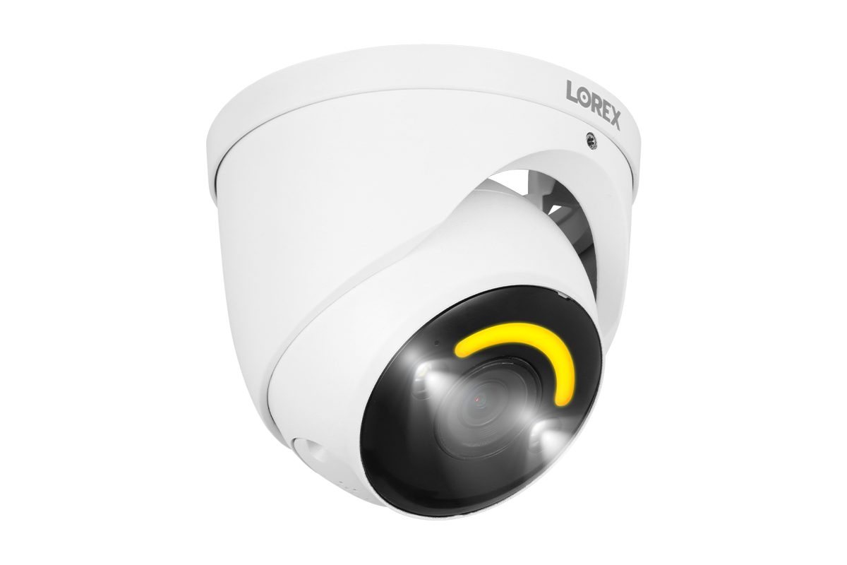 Lorex H30 4K+ Ultra HD 12MP Smart Security Lighting Deterrence Dome AI PoE IP Wired Camera