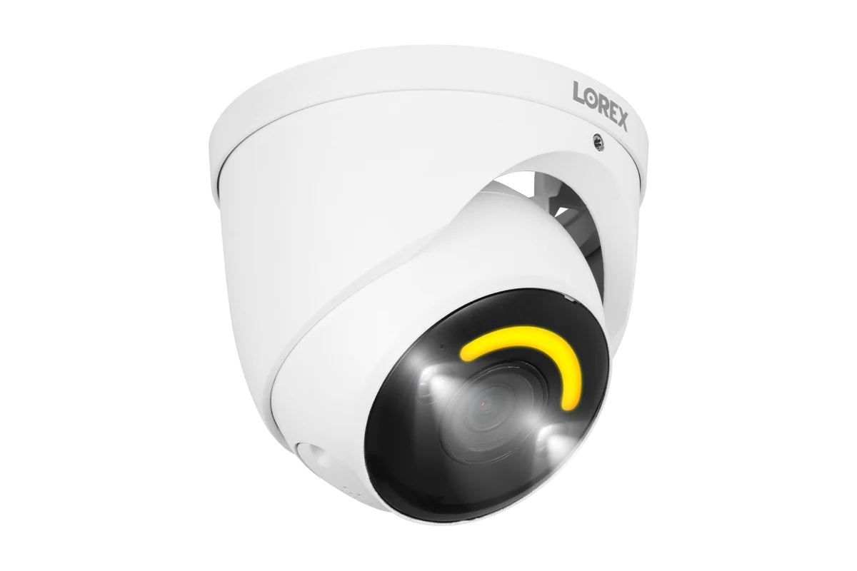 Lorex H30 4K+ 12MP IP Wired Dome Camera, Smart Security Lighting