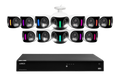 Lorex 4K 16-Ch NVR System, H20 dual-lens cameras
