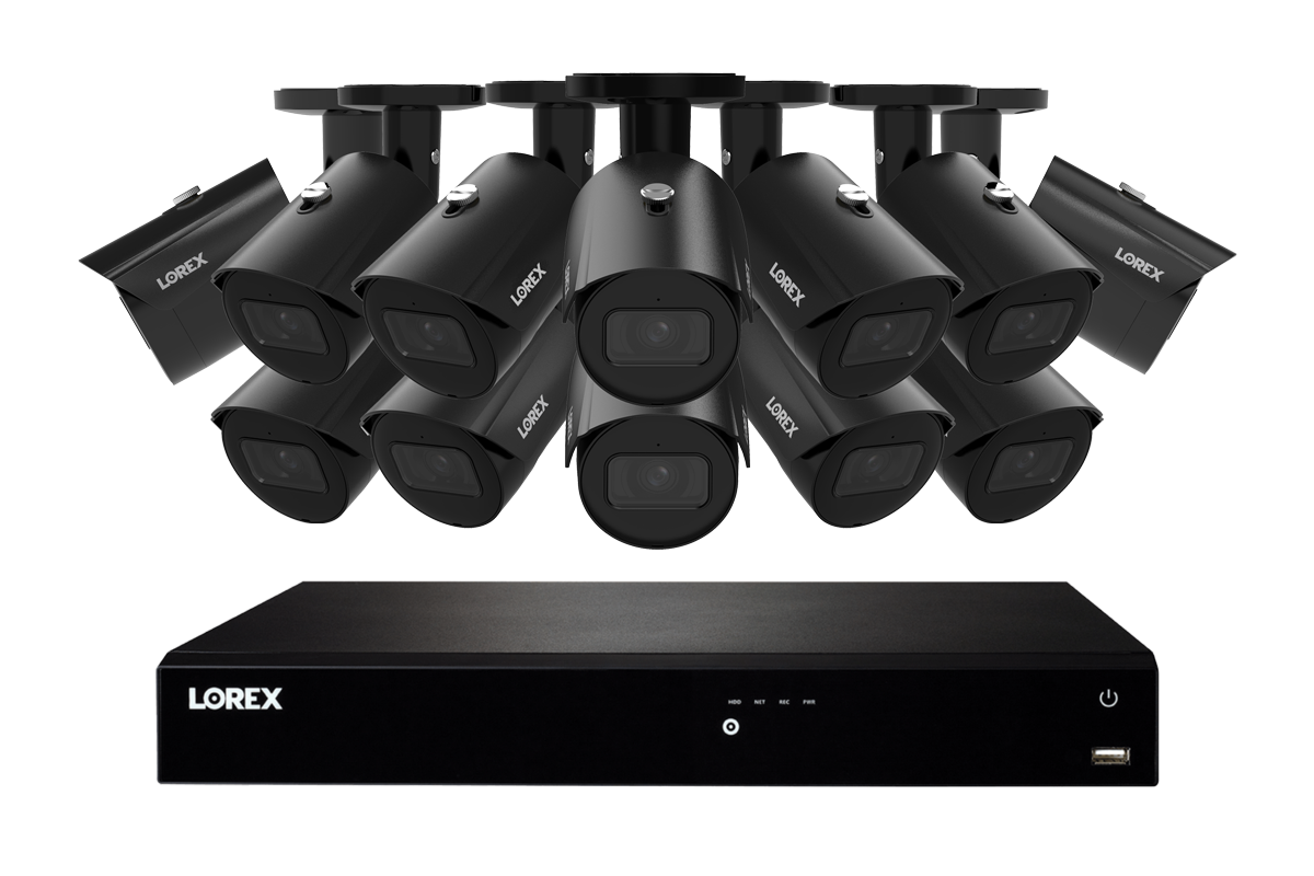 Lorex 4K 16-Ch NVR System, A14 bullet cameras
