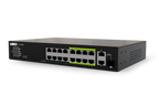 Lorex 16-Port Ethernet PoE+ Unmanaged Switch with 8-Port Long Range PoE+ and 250W PoE Budget