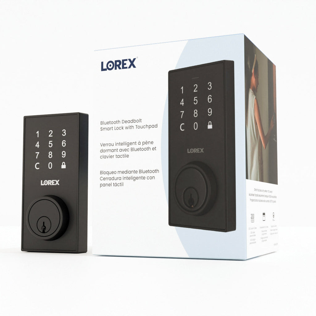 Lorex Bluetooth Deadbolt Smart Lock with Touchpad – view 2