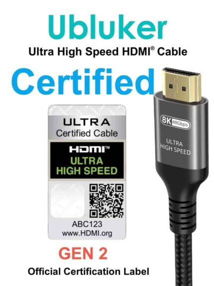HDMI Cable (10k/8k/4k) 10FT
