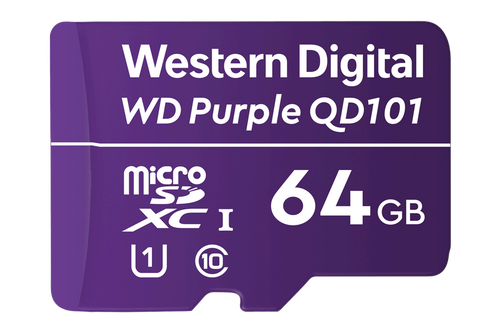 64GB Surveillance-grade microSD card – view 2