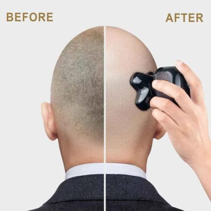Cordless Magnetic Head Shaver For Bald Men (5 in 1 Electric Razor)