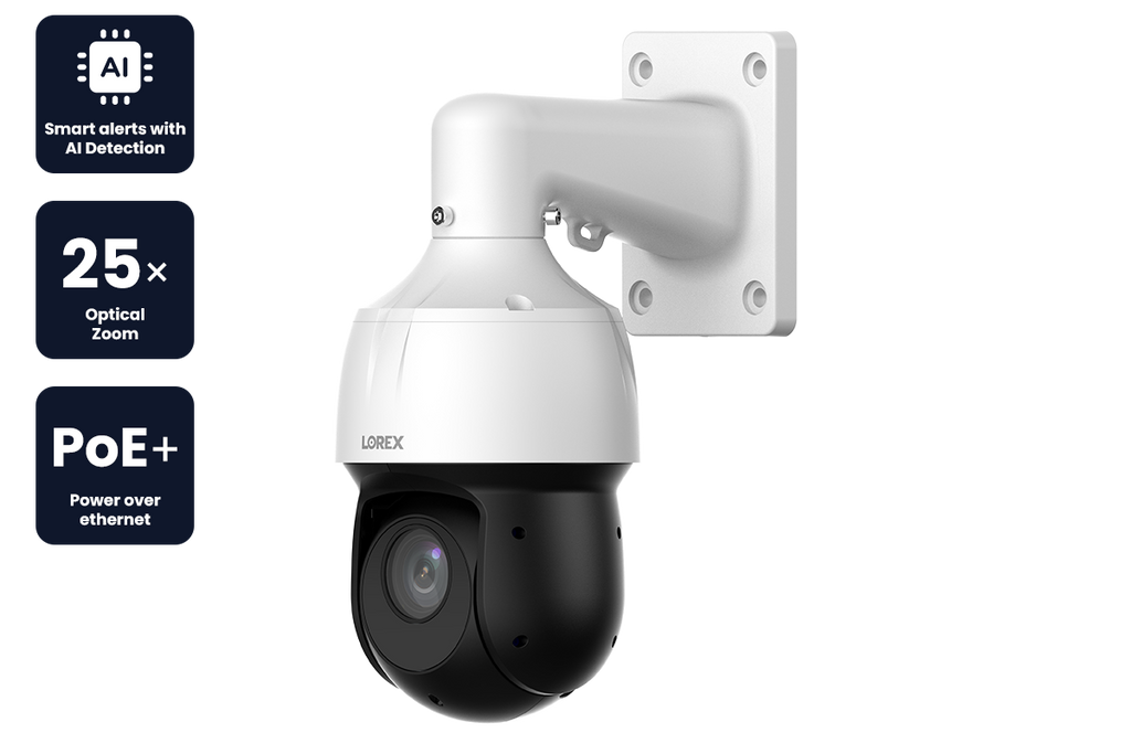 Lorex 2K IP Wired PTZ Camera, 25x Optical Zoom