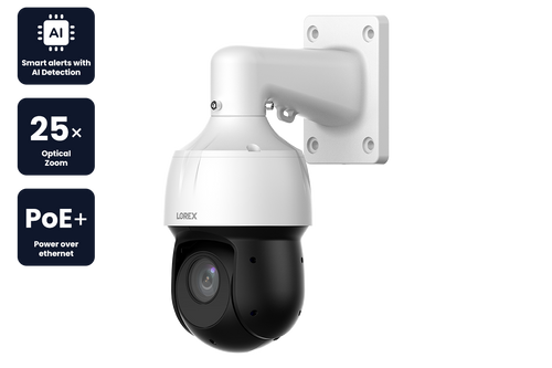 Lorex 2K IP Wired PTZ Camera, 25x Optical Zoom