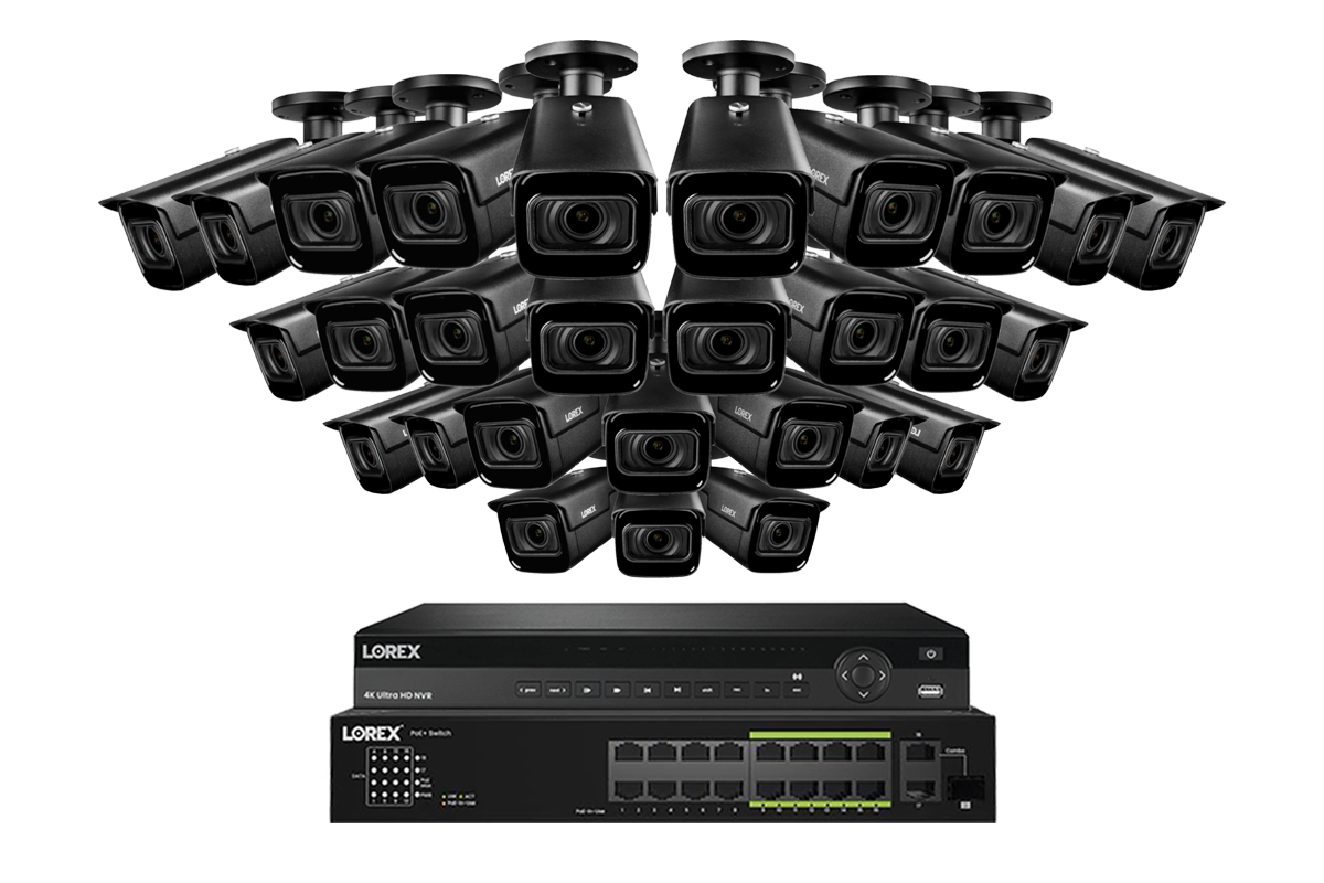 Lorex 4K 32-Ch NVR System, Nocturnal 3 bullet cameras – view 6