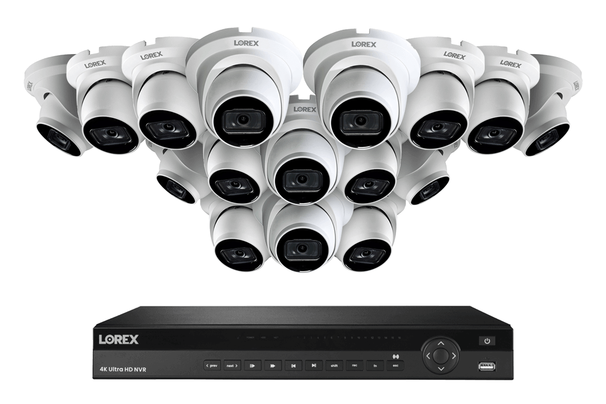 Lorex 4K 16-Ch NVR System, Nocturnal 3 turret cameras – view 8