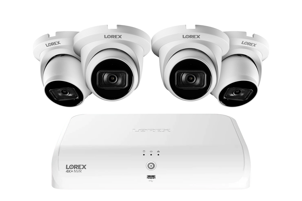 Lorex 4K NVR System, 4K dome cameras