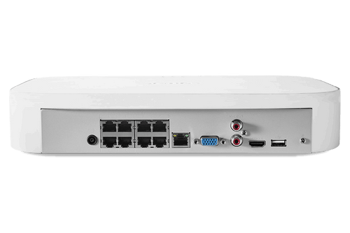Lorex 4K 8-Ch NVR System, 4K bullet cameras