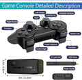 Retro Game Console – Wireless Retro Game Stick, Revisit Video Games with Built-in 20000+ Games