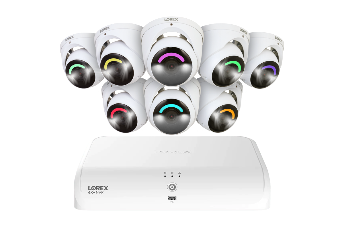 Lorex 4K+ 16-Ch NVR System, H30 turret cameras – view 6