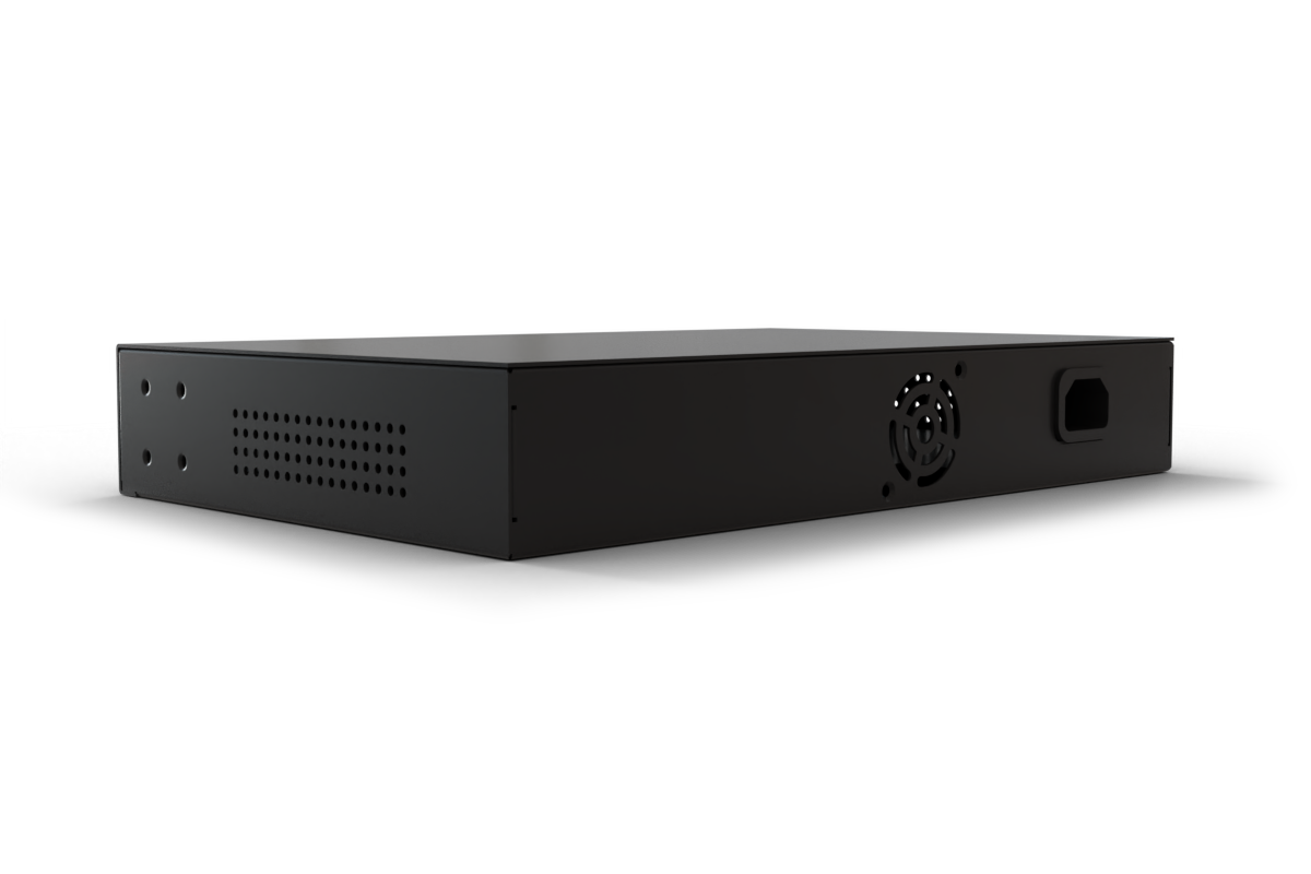 Lorex 16-Port Ethernet PoE+ Unmanaged Switch with 8-Port Long Range PoE+ and 250W PoE Budget – view 2