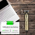 Cordless Hair Trimmer for Men, Professional Electric Hair Clippers Barber Trimmer 65% Off