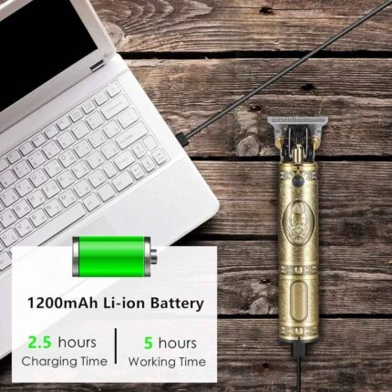 Cordless Hair Trimmer for Men, Professional Electric Hair Clippers Barber Trimmer 65% Off