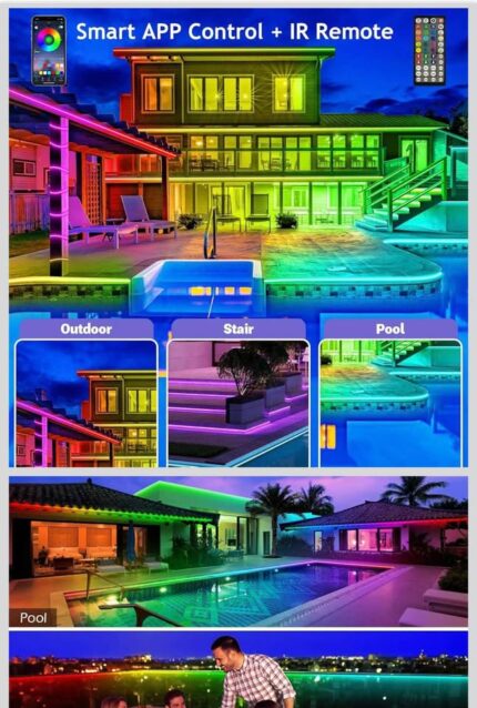 300FT LED Outdoor Strip Light Waterproof