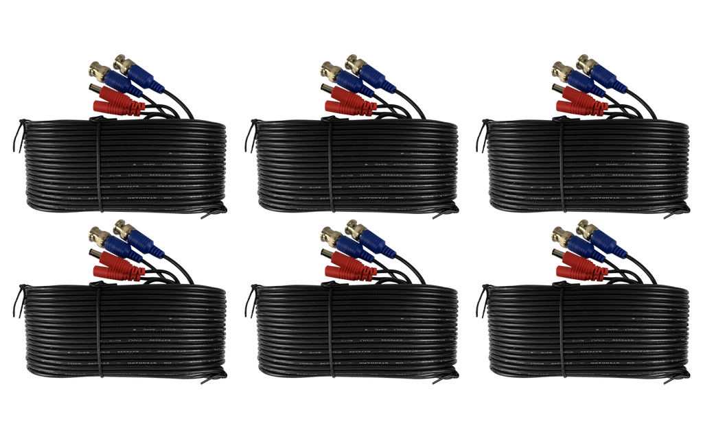 60ft (18m) 4K RG59 Power Cable for Analog Cameras – view 5