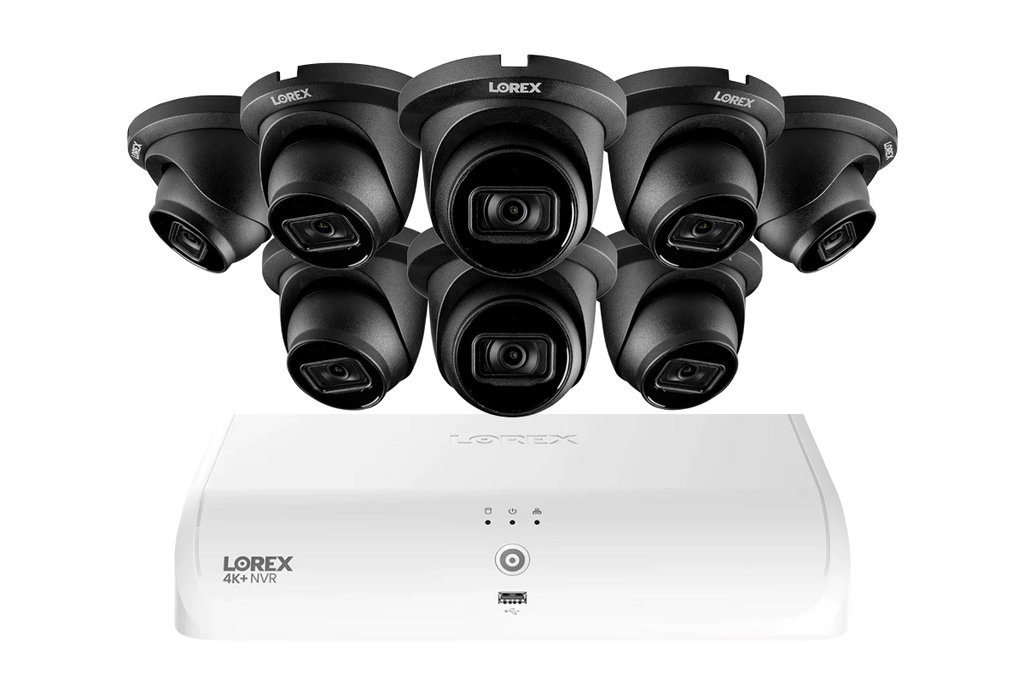 Lorex 4K+ 16-Ch NVR System, A14 turret cameras