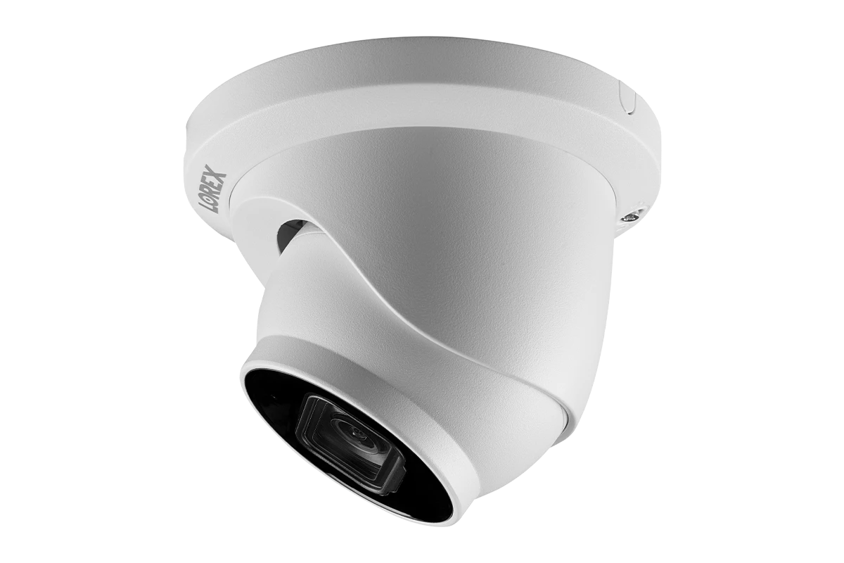 Lorex A14 IP Wired Dome Security Camera with Listen-In Audio and Smart Motion Detection