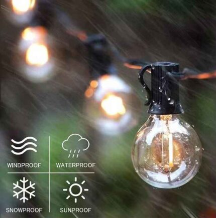 LED String Light 25FT 25BULBS Warm White Price Firm