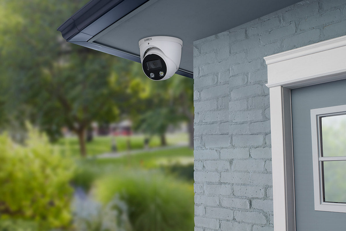 Lorex H13 4K IP Wired Dome Security Camera with Smart Deterrence and Smart Motion Detection