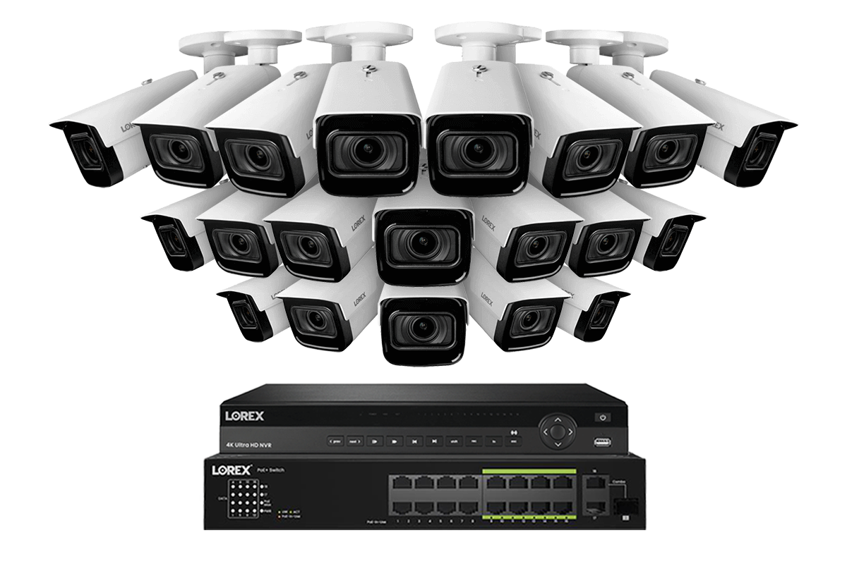 Lorex 4K 32-Ch NVR System, Nocturnal 3 bullet cameras – view 8