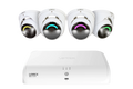 Lorex 4K NVR System, dome lighting cameras