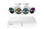 Lorex 4K NVR System, bullet lighting cameras